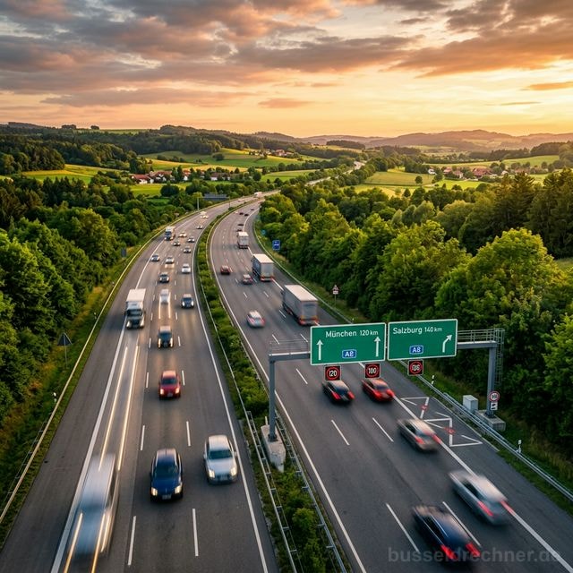 Gefährliche Fahrweise auf der Autobahn